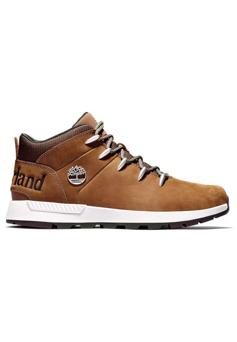 timberland sprint trekker mid rust nubuck