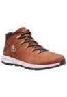 timberland sprint trekker mid rust nubuck