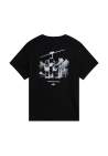 The North Face U Opposites Attract Relaxed Ss Tee Tnf Black