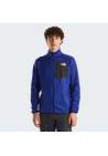 The North Face M Crest Full Zip Bold Blue Tnf Black