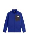 The North Face M Crest Full Zip Bold Blue Tnf Black