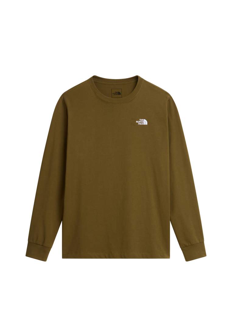 The North Face M Evolution Simple Dome Regular Ls Tee Caraway Seed