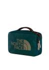 The North Face Base Camp Voyager Toiletry Kit Pacific Teal Dark Chestnut Stone Slab