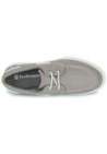 timberland union wharf 2.0 ek+ boat shoe medium grey canvas