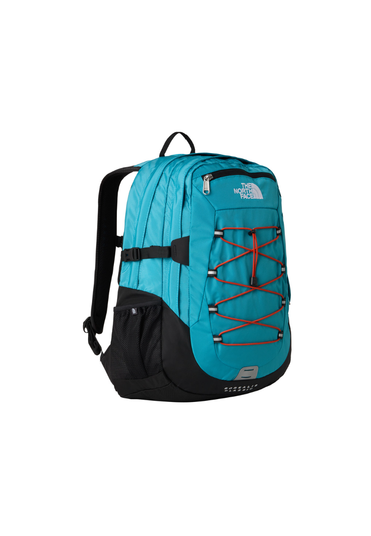 The North Face Borealis Classic Backpack River Ice Lava Red
