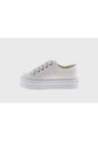 victoria barcelona plateforme monochrome blanco